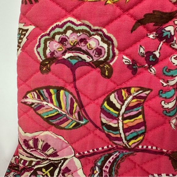 Vera Bradley Pink Paisley Cross Body Purse - Picture 9 of 11